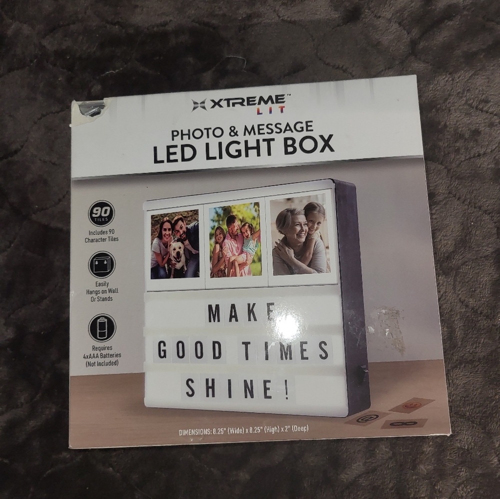 Photo Message Light Box NIB